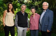 Der Stiftungsrat (von links): Chiara Larentis, Karl Kiser (Präsident), Bea Zai (Stifterin) und Andreas Bucher. Bild: PD