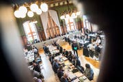 Es ist unklar, ob der Grosse Rat über den Untersuchungsbericht zur Pädagogischen Hochschule diskutieren wird. (Bild: Andrea Stalder)