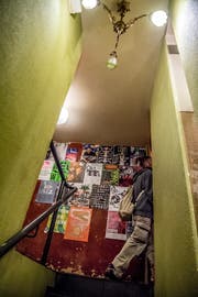 Kultur gibt's nicht nur an der Wand, sondern immer wieder auch im Restaurant. (Bild: Nadia Schärli Luzern, 1. Oktober 2019)