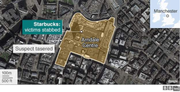 Manchester liegt im Nordwesten Englands. Das Arndale Einkaufszentrum befindet sich im Zetrum der Stadt. (Bild und Montage: BBC)
