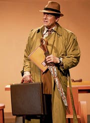 Alois Ruch ist zum 10. Mal in einer Eigenproduktion des Werdenberger Kleintheaters zu sehen. Hier im Bild wirkte er im Jahr 2012 in «Die bessere Hälfte» mit. Bild: Markus Plat