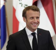 Emmanuel Macron. (Bild: Keystone)