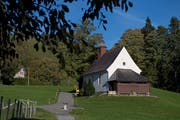 Die Marienkapelle war ein weiteres Ziel der Vandalen, doch es ging relativ glimpflich aus. (Bild: Corinne Glanzmann, Eigenthal, 11. Oktober 2019)