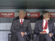 Vladimir Petkovic lobte seine Mannschaft für die gute Leistung - trotz der Niederlage (Bild: KEYSTONE/GEORGIOS KEFALAS)