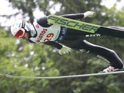 Im Vierten Jahr in Folge der beste Schweizer Skispringer: Killian Peier (Bild: KEYSTONE/EPA PAP/GRZEGORZ MOMOT)