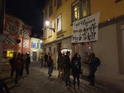 Bei der Genossenschaftsbeiz Schwarzer Engel interessieren sich wenige für die Olma. (Bild: Marco Cappellari)
