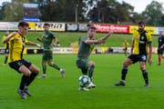 Am Samstag kämpfte der SC Brühl gegen ein sehr starkes Stade Nyonnais ziemlich unglücklich. (Bild: SC Brühl)