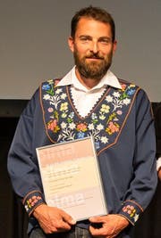 Die Urner Preisgewinner in der Kategorie Mutschli: Daniel Arnold (1. Rang) und Ida Gisler (8. Rang). Bild: PD (St. Gallen, 11. Oktober 2019)