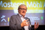 Gestandener Unternehmer: Ernst Möhl von der Mosterei Möhl.