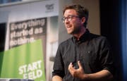 «Wenn sich die Welle am Aufbauen ist»: Daniel Baur, Co-Gründer des Start-ups eMonitor AG. (Bilder: Ralph Ribi)