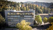 Baustart am Gewerblichen Berufs- und Weiterbildungszentrums (GBS) im St.Galler Tal der Demut wäre 2024. (Bild: Ralph Ribi)