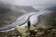 Die Schweizer Gletscher schmelzen dahin. Symbolbild. (Bild: Keystone)