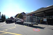 Die Bauarbeiten für den Kantonsbahnhof Altdorf haben begonnen. (Bild: Urs Hanhart)