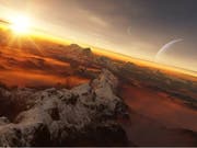 Ein klingender Name soll her für den Exoplaneten HD 130322 b und seinen Stern. Nun darf die Schweizer Bevölkerung darüber abstimmen. (Künstlerische Darstellung) (Bild: IAU)