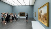 Eine der Führungen mit Kunstmuseumsdirektorin Fanni Fetzer durch die Turner-Ausstellung. (Bild: Elmar Bossard)