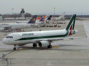 Seit 2017 insolvent: die italienische Fluggesellschaft Alitalia. (Bild: KEYSTONE/AP/ANTONIO CALANNI)