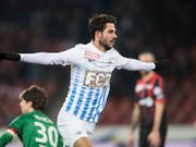 Der langjährige FCZ-Spieler Oliver Buff kehrt in die Schweiz zurück und spielt bis Ende Saison mit den Grasshoppers in der Challenge League (Bild: KEYSTONE/ENNIO LEANZA)