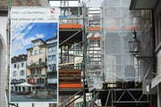 Das Hotel Schlüssel wird Anfang Dezember wieder eröffnet. (Bild: Jakob Ineichen, Luzern, 15. Oktober 2019).