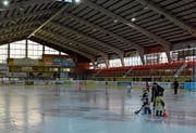 Die Eishalle in Widnau feiert ihren 40.Geburtstag. Bild: ys