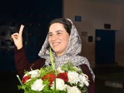 Ihre Verhaftung in Marokko wegen einer mutmasslichen Abtreibung löste eine Welle der Empörung aus: die 28-jährige Journalistin Hajar Raissouni. (Bild: KEYSTONE/EPA/JALAL MORCHIDI)