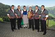 Die Jodlerfamilie Herger aus Buochs. (Bild: PD)