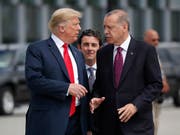 «Seien Sie kein Narr!»: US-Präsident Donald Trump warnte den türkischen Präsidenten Recep Tayyip Erdogan in einem Brief vor einem Einmarsch in Nordsyrien. (Bild: KEYSTONE/AP/PABLO MARTINEZ MONSIVAIS)