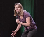 Komikerin Hazel Brugger gestern an den Soorser Comedy Täg. Bild: Roberto Conciatori (Sursee, 16. Oktober 2019)