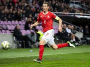 Captain Stephan Lichtsteiner bestritt gegen Irland sein 107. Länderspiel (Bild: KEYSTONE/JEAN-CHRISTOPHE BOTT)