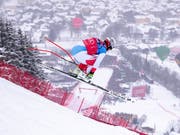 Beat Feuz an der Hausbergkante. Streicht er im Januar die 100'000 Euro für den Sieg ein? (Bild: KEYSTONE/APA/APA/EXPA/JOHANN GRODER)