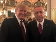 Recep Tayyip Erdogan hat angekündigt, die Tweets von Donald Trump künftig zu ignorieren. (Bild: Keystone/EPA TURKISH PRESIDENTIAL PRESS O/TURKISH PRESIDENTIAL P)