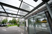 Notfallaufnahme am Kantonsspital St. Gallen (Bild: Urs Bucher)