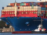 Die Schweizer Exportwirtschaft hat im September wieder zugelegt, nachdem die Ausfuhren in den beiden Vormonaten rückläufig gewesen waren. (Bild: KEYSTONE/EPA/FOCKE STRANGMANN)