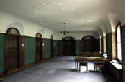 Das Gerichtshaus an der Neugasse in St.Gallen. Hier stand der 56-jährige Bademeister am Donnerstag vor Gericht, weil er seine Pensionskasse bedrohte. (Bild: Hannes Thalmann)
