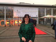 Die Egnacher Landwirtin Adelheid Gsell vor der Preisverleihung des Ceres Award 2019. (Bild: PD)