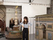 Die digitale Gesellschaft und ihre Ängste: Diesem Thema widmet sich die Berliner Künstlerin Raphaela Vogel in der Ausstellung «Bellend bin ich aufgewacht» im Kunsthaus Bregenz. (Bild: Franziska Rieder)