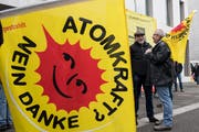 Gegen die Kernkraft wurde in den letzten Jahren oft demonstriert - so wie hier in Brugg im März 2018. Dieses Wochenende wollen jedoch die Befürworter auf die Strasse gehen. (Bild: Keystone)
