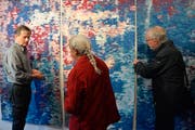 Richard Tisserands hat seinen ersten Wandteppich in Frankreich herstellen lassen.