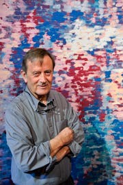 «Ich male nur Farben», sagt Richard Tisserand. (Bilder: Donato Caspari)