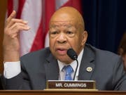 Der demokratische US-Kongressabgeordnete Elijah Cummings ist 68-jährig gestorben. (Bild: KEYSTONE/EPA/MICHAEL REYNOLDS)