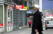 Da gab es Beate Uhse in der Zentralschweiz noch: Das Ladenlokal des Erotikhändlers an der Luzerner Alpenstrasse. (Bild: Peter Appius, Luzern, 12. Februar 2002)