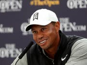 Tiger Woods zu den Olympischen Spielen 2020 in Tokio: «Das ist ein grosses Ziel von mir.» (Bild: KEYSTONE/AP/MATT DUNHAM)