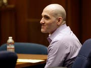 Der als «Hollywood Ripper» bekannte Mörder Michael Gargiulo während der Gerichtsverhandlung in Los Angeles im August 2019. (Bild: KEYSTONE/Pool AP/MARCIO JOSE SANCHEZ)