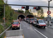 Neun Personen wurden verletzt und mussten in Spitäler gebracht werden. (Bild: Luzerner Polizei, 18. Oktober 2019)