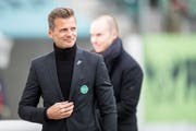 Der Sportchef des FC St. Gallen, Alain Sutter, bleibt den Espen für weitere zwei Jahren erhalten. (Bild: Benjamin Manser)