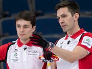 Die Genfer Peter De Cruz (rechts) und Benoît Schwarz müssen sich im eigenen Land einer harten Konkurrenz erwehren (Bild: KEYSTONE/AP The Canadian Press/PAUL CHIASSON)