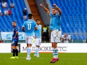 Ciro Immobile trifft beim 3:3 gegen Atalanta Bergamo zwei Mal vom Penaltypunkt (Bild: KEYSTONE/AP ANSA/ANGELO CARCONI)