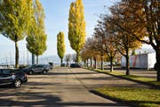 Die Zukunft dieses Areals am See ist weitgehend offen. (Bild: David Grob)