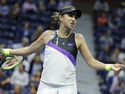Belinda Bencic ist im Kampf um die Qualifikation für die WTA-Finals ins Hintertreffen geraten (Bild: KEYSTONE/EPA/JUSTIN LANE)