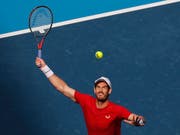 Fokussiert und athletisch wieder fit: Andy Murray (Bild: KEYSTONE/AP/ANDY WONG)