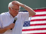 Zum ersten Mal vom Alter eingeholt: Bernie Sanders, Trump-Rivale und immer erngiegeladen. (Bild: KEYSTONE/EPA/CJ GUNTHER)